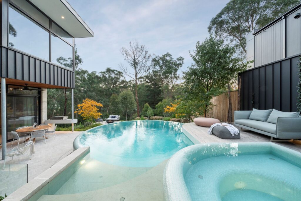 |||||||||||||||Outdoor Living||BBQ Area - Luxury Landscape Perth