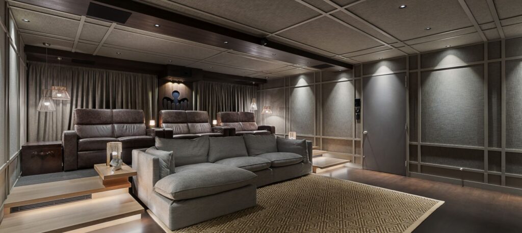 Luxury Home Cinema Design Brisbane||||Entrance to luxury home theatre||||||Luxury Home Cinema Brisbane