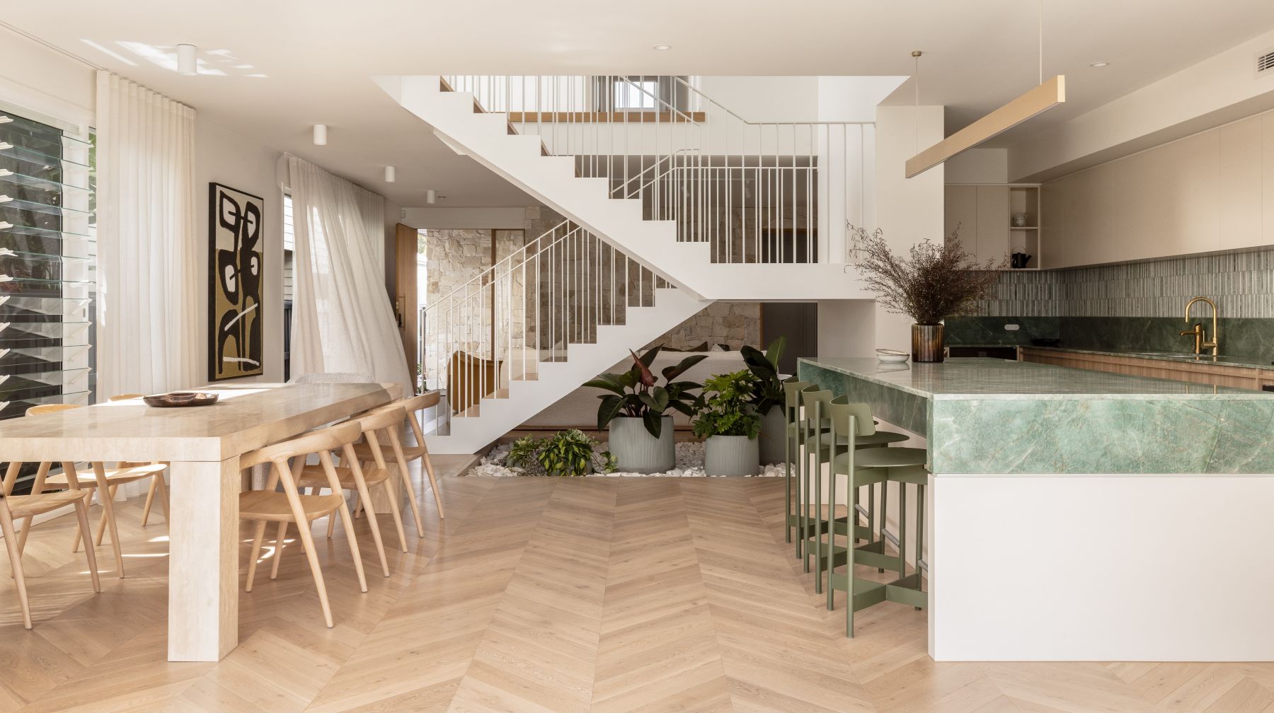 |Quality Tapware||Happy-Haus-Modern-Interior-Design-Blackbutt-Timber-Skylight-Plants.jpg|Happy-Haus-Modern-Interior-Design-Brushed-Brass-Tapware-Bathroom-Skylight-Freestanding-Bath-Brazillian-Emerald-Quartzite-Wall-Niche.jpg|Organic Interior|Happy-Haus-Modern-Interior-Design-Brushed-Brass-Tapware-Double-Oak-Vanity-Brazillian-Emerald-Quartzite-Bathroom.jpg|Happy-Haus-Modern-Interior-Design-Brushed-Brass-Tapware-White-Fluted-Basin-Brazillian-Emerald-Quartzile-Bench-Top.jpg||Organic Interior with Luxury Tapware||||ABI Interiors|Organic Interior design||Luxury Tapware|