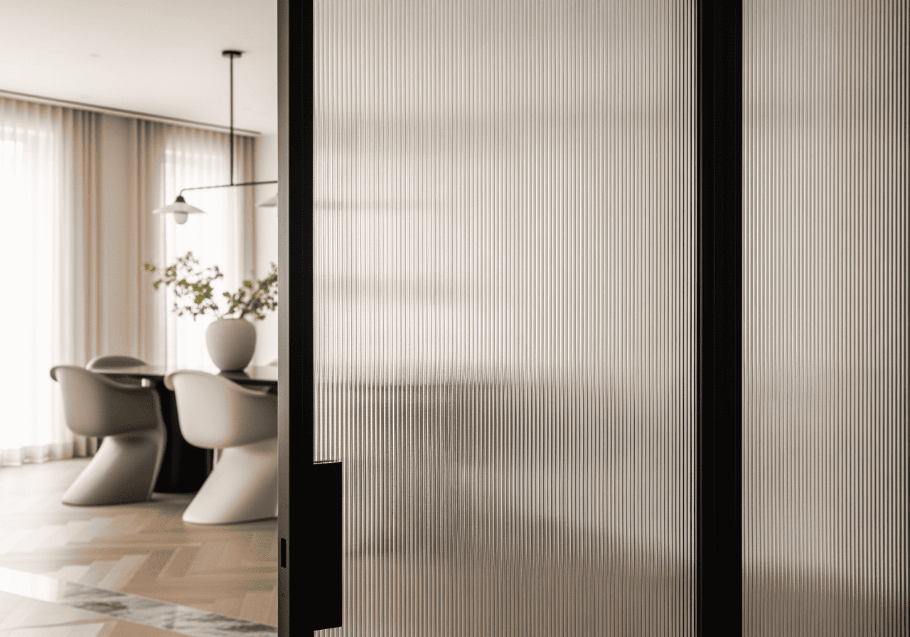 Reeded Glass|Reeded Film For Glass|Reeded Film For Homes