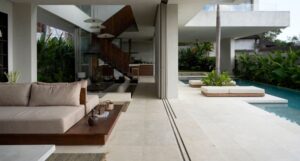 Villa Kiliki|Pererenan Bali luxury living|Bali luxury living|Bali modern villa|Luxury villas|Pererenan Bali villas|Sunken dining area villa|Kalma Villas design|Bali villa with private pool|Western-standard villa Bali