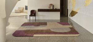 Greg Natale Collection|Designer Rugs|Designer Rugs|Tonal layered rug|Italian Rationalist style|Concrete inspired tones|Bold geometric pattern|Mid century abstraction