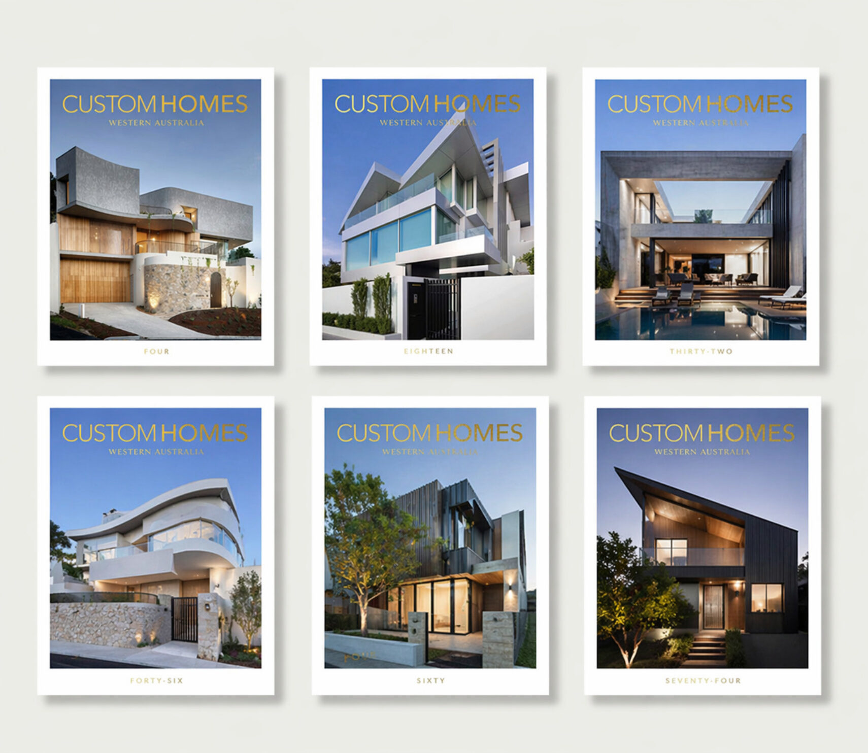 Custom Homes Collector's Edition book set